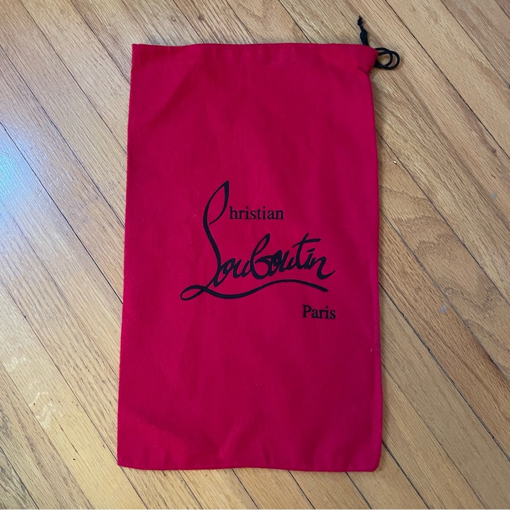 Christian Louboutin Travel Shoe Purse Belt Dust Bag Pouch - Size 14” X 9”